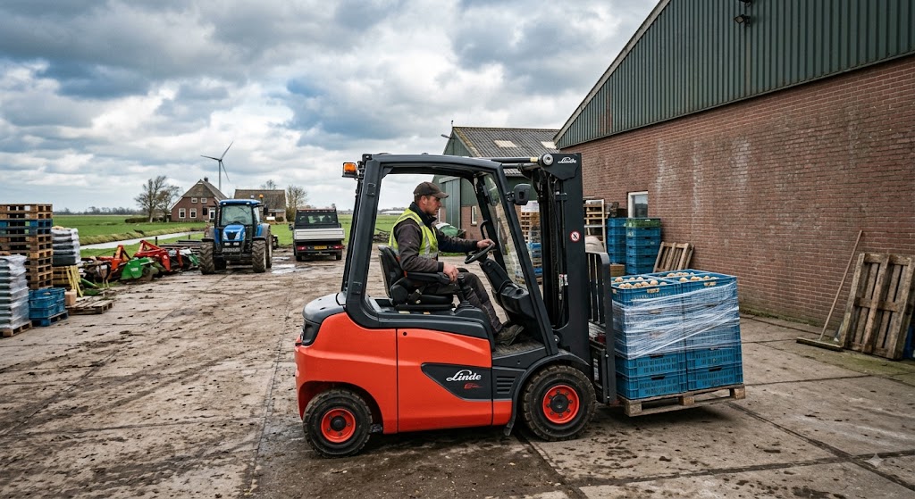 Heftruck kopen in Friesland voor bedrijf en intern transport